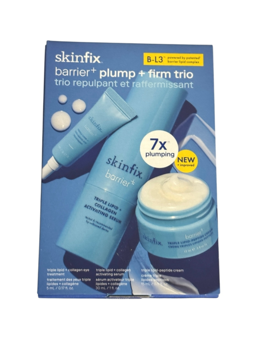 New Skinfix Barrier+ Plump + Firm Trio Skincare Set
